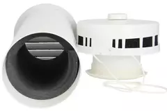Insulated exterior wall duct for natural ventilation diameter 125 mm – SPK2-125