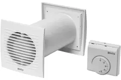 Fan Ø103 mm White with thermostat – SPKT100