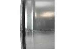 Round spiral bend 45° Ø 150mm for spiral duct