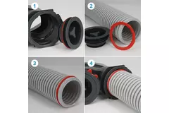 Heatpex Aria air distribution duct diameter 75 mm (50 meters)