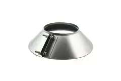 Weather collar for spiral duct Ø 100mm