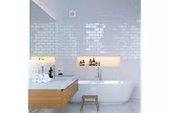 Vent Axia bathroom extractor fan Supra with adjustable timer Ø100 mm