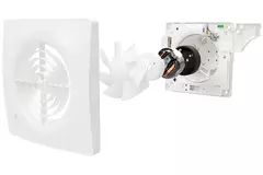 Vent Axia bathroom extractor fan Supra with adjustable timer Ø100 mm