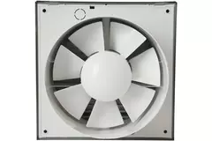Bathroom extractor fan Ø 100 mm timer and humidity sensor - designer EET100HTi