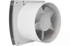 Bathroom extractor fan Ø 100 mm silver - design EET100S