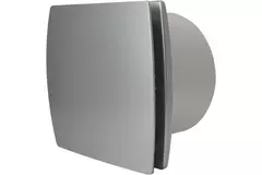 Bathroom extractor fan Ø 100 mm silver - design EET100S