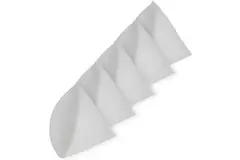 Cone filter exhaust vent Ø125 mm filter set G4