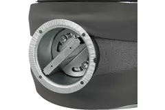 Thermoduct 9 mm, manually operated control damper, diameter 180 mm, insulated