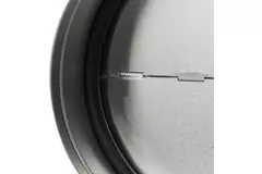 Check valve with rubber seal Ø 125mm