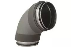 Thermoduct insulated 90 degree elbow bend diameter 180 mm