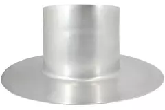 Aluminium roof slab for Thermoduct insulated roof terminal 150mm