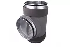 Thermoduct insulated T-piece diameter 160 mm with spigot to 125 mm