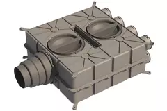 Ubbink Air Excellent air distribution box DBOX808
