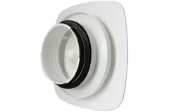 Vent-Axia UniflexPlus RVV 125 mm controllable valve square - white
