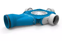 UniflexPlus composite distributor 3x Ø90mm with horizontal spigot Ø125mm