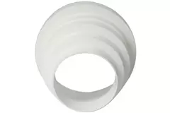 Plastic ventilation universal reducer for diameter 80 - 150 mm VA80