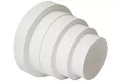 Plastic ventilation universal reducer for diameter 80 - 150 mm VA80