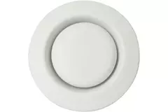 Zehnder extraction valve plastic 125mm signal white - STC 100/125