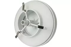 Zehnder extraction valve plastic 125mm white wrapped - STK 1 100/125