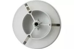 Zehnder extraction valve plastic 125mm white wrapped - STK 1 100/125