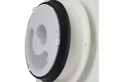 Vasco design ceiling valve luxury square straight (incl. smiley)