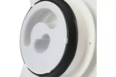 Vasco design ceiling or wall valve luxury square curved (incl. smiley)