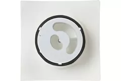 Vasco design ceiling or wall valve luxury square curved (incl. smiley)