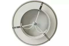 Ventilation supply valves plastic 125mm RAL 9003 with friction springs - VST125