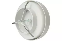 Ventilation supply valves plastic 125mm RAL 9003 with friction springs - VST125