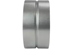 Female coupler for spiral fittings Ø 100mm