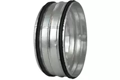Spiral safe male coupler Ø 125 mm for spiral duct