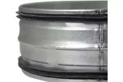 Spiral safe male coupler Ø 125 mm for spiral duct