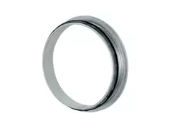 Flat spigot Ø 80mm (90°) - Galvanised