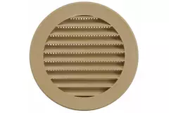 Vane grill diameter 100 mm beige - VR100Y