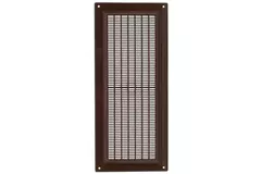 Ventilation grille plastic rectangular 130x300 mm brown - VR1330B