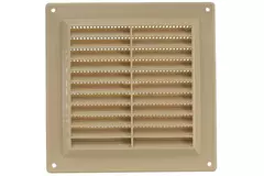 Ventilation grille plastic square 150x150 mm beige - VR1515Y