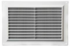 Ventilation grille rectangular with grill 250x170 white - VR2517