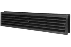 Door grille 450x92 mm black - VR459M