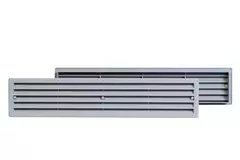 Plastic grille 450x92 mm grey - VR459P
