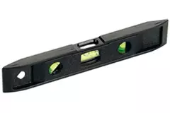 Spirit level 225mm with magnetic bottom