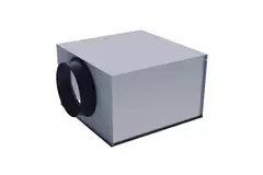 Uninsulated plenum for square swirl diffusers 594x594 mm (WP100S)