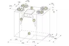 Brink MVHR Flair 300 4/0 enthalpy right