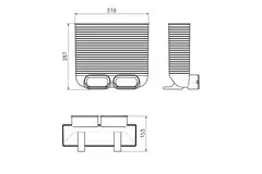 Ubbink Air Excellent 35SC grille adapter