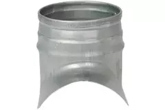 Saddle for spiral duct Ø 80mm - 80mm (90°) - Galvanised (not SAFE)