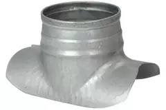Saddle for spiral duct Ø 80mm - 80mm (90°) - Galvanised (not SAFE)