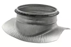 Saddle for spiral duct Ø 80mm - 80mm (90°) - Galvanised (not SAFE)